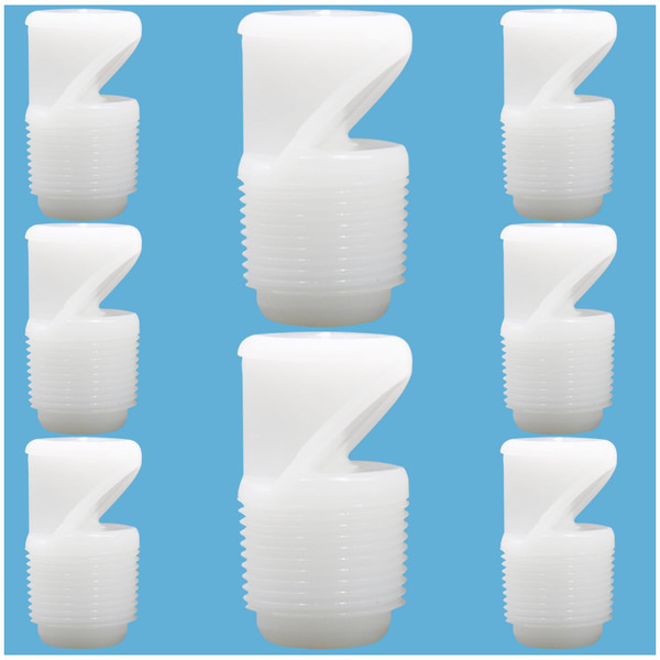 Tewloss 8 Pcs 86201500 Aerator 3/4 Inch Swimming Pool Sprayer Nozzle, Aerator Sprinkler Fountain Replacement for Pool and Spa Special Fittings Accessories