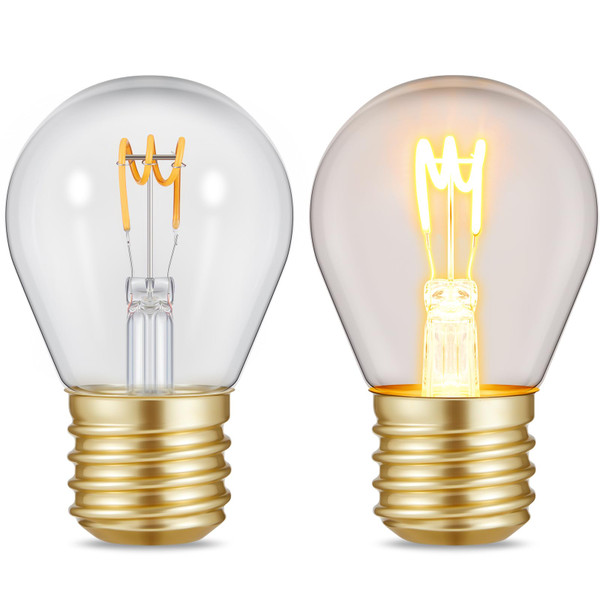 Aurelema 4.4 x 2.7 Inch Large Rechargeable USB Light Bulb Christmas Decor Portable Wireless LED Table Cordless Lamp Night Light Sconces Mood Room Without Charger Charging Cable No Replaceable Bulb