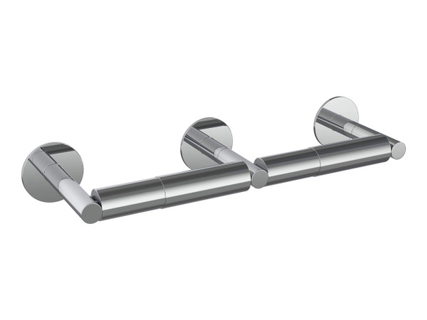Modern Elegance Double Toilet Paper Holder