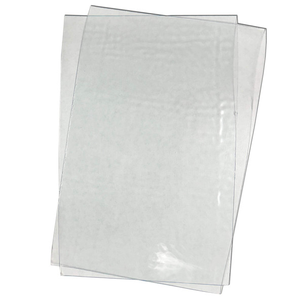 Scuba Patch Heavy Duty Underwater Pool Liner Patches; 2 Pack 5.5"x8.5" | Heavy Duty | Instant | Waterproof | Glue-Less | Peel and Stick | Swimming Pool Liner Repair Patches Clear