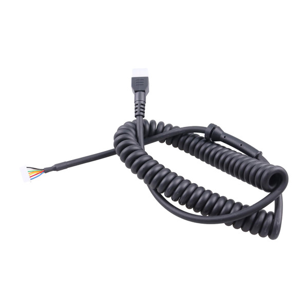 HOLDWELL 6 Pin Straight Blade Handheld Controller Cord 96437 56435 Compatible with Western Fisher Cab Command Snow Plow