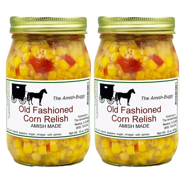 Corn Relish - Two-16 Oz Jars Corn Relish - Two-16 Oz Jars