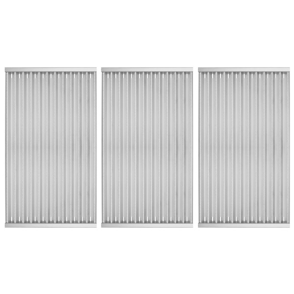 Emitter Plates for Charbroil Commercial Tru Infrared 4 Burner Grill 463242715, 463242716, 463276016, G533-2200-W1, 466242715, 466242716, 466242815, 466242816 463257520, 463255020, 466243219 Emitter Plates for Charbroil Commercial Tru Infrared 4 Burner Grill 463242715, 463242716, 463276016, G533-2200-W1, 466242715, 466242716, 466242815, 466242816 463257520, 463255020, 466243219