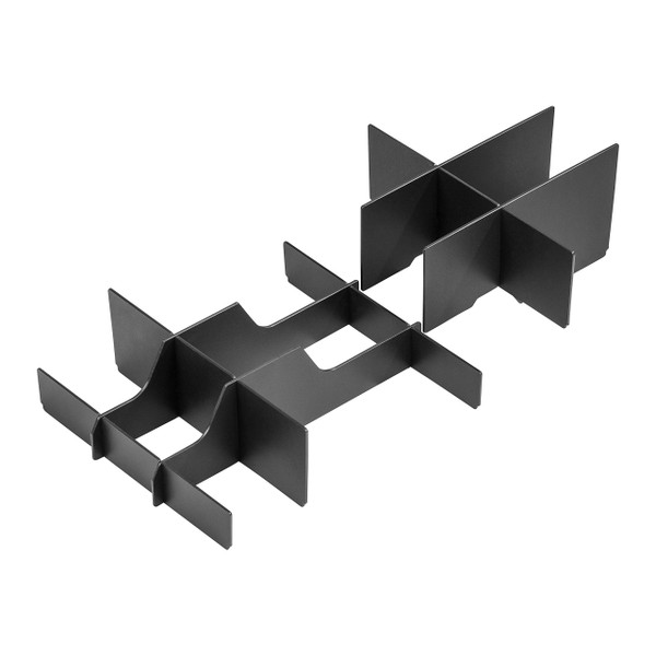 Vehicle OCD - Lower Center Console Organizer for RAM 1500/2500/3500 (2019-2026) (NOT for Classic, Longhorn, Limited) (NOT for TRX, RHO, Rebel GX with console mounted shifter) - Made in USA - SLX161