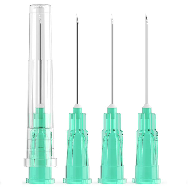 21 Gauge 1 Inch Needle for Lab Supplies, Industrial Tool for Measuring 100Pcs Individually Packed 25mm Accessories