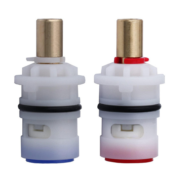 2103201 Ceramic Stem Disc Faucet Cartridge Replacement for Bathroom Tap (1 Pair Hot & Cold),2103201 2103201 Ceramic Stem Disc Faucet Cartridge Replacement for Bathroom Tap (1 Pair Hot & Cold),2103201
