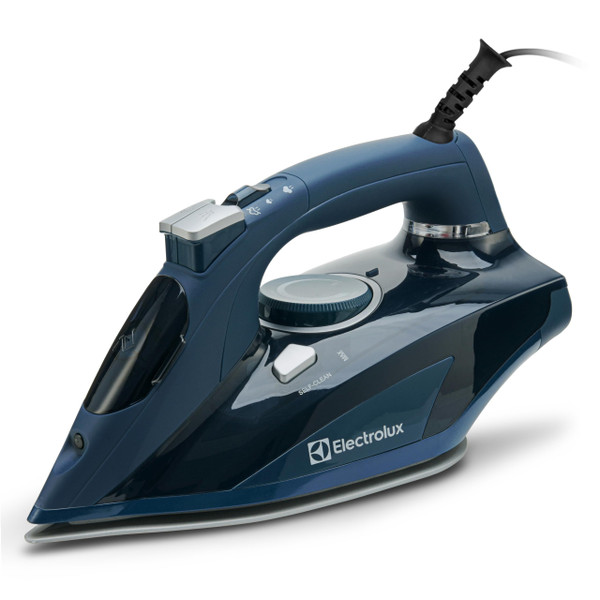 Electrolux Professional Steam Iron for Ironing Clothes, 1700 Watt Clothing Iron with Adjustable Steamer, Titanium Infused Ceramic Sole Plate, Self Clean, Auto Shut Off, Even Heat Distribution - Blue Electrolux Professional Steam Iron for Ironing Clothes, 1700 Watt Clothing Iron with Adjustable Steamer, Titanium Infused Ceramic Sole Plate, Self Clean, Auto Shut Off, Even Heat Distribution - Blue