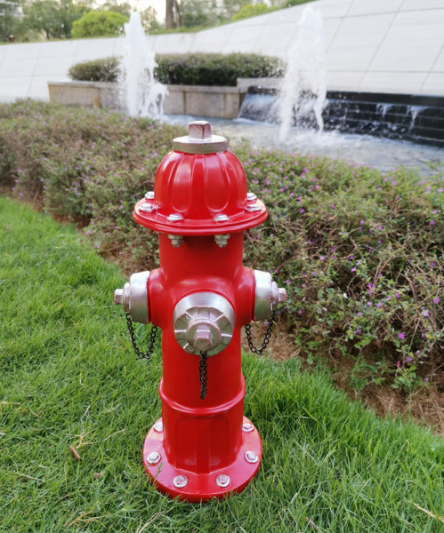 Fire Hydrant Garden Statue for Dogs to Pee On,Puppy Pee Post Training Tool Resin Statue,Indoor Outdoor Fire Hydrant Decor Figurines for Yard Art and Garden Lawn,The perfect Firefighter Ideal Choice