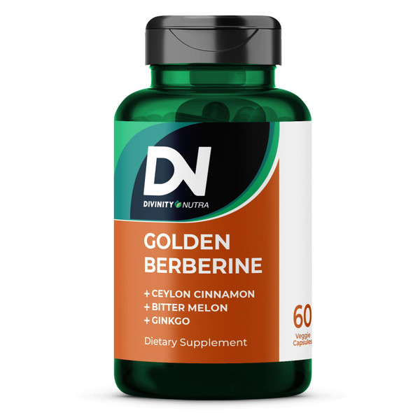 Berberine Supplement with Bitter Melon, Ginkgo Biloba and Ceylon Cinnamon 60 Capsules, Vegan, Made in USA Berberine Capsules for Women and Men Berberine Supplement with Bitter Melon, Ginkgo Biloba and Ceylon Cinnamon 60 Capsules, Vegan, Made in USA Berberine Capsules for Women and Men