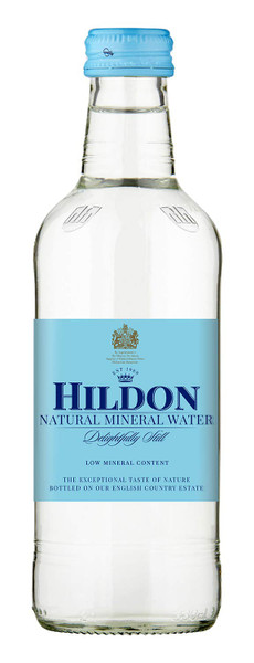 Hildon - Delightfully Still (Non-Sparkling) Natural Mineral Water, 11.2 fl oz (6 Glass Bottles)
