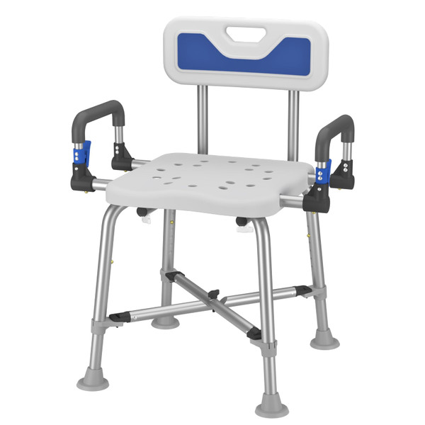 Drseats Ultra Wide Shower Chair with Armrests, Bath Bench, Bariatric Medical Safety Chairs, FSA/HSA 500 lb., Heavy Duty, Height-Adjustable for Elderly, Adults, Handicapped, and Disabled Drseats Ultra Wide Shower Chair with Armrests, Bath Bench, Bariatric Medical Safety Chairs, FSA/HSA 500 lb., Heavy Duty, Height-Adjustable for Elderly, Adults, Handicapped, and Disabled