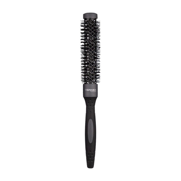 Termix Evolution XL Round Hairbrush 脴 23 mm, 3cm Longer- Hairbrush with ionized fibers and a 25% Extra Surface for Faster Drying