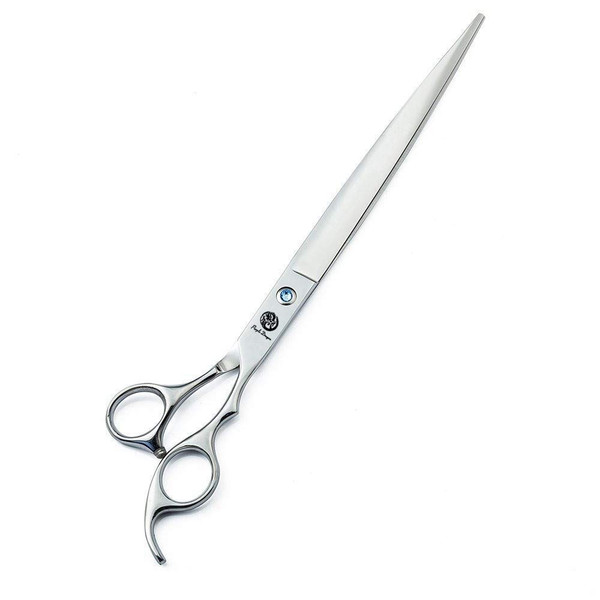 Purple Dragon 10 Inch Sharp Edge Salon Hair Cutting Shears - Pet/Dog Grooming Scissors with Bag - Perfect for Barber or Pet Groomer (10 inch)