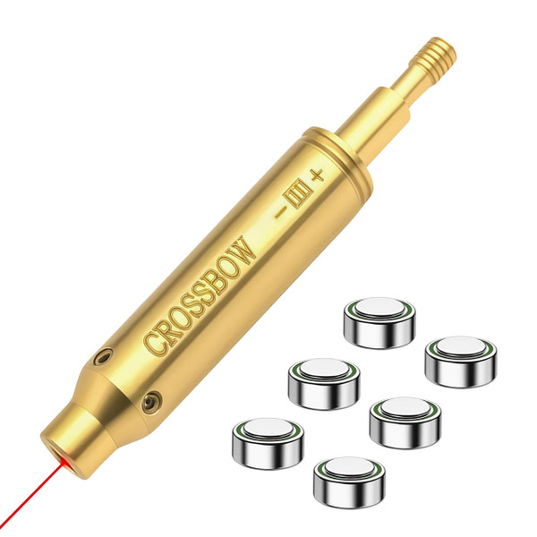 GOTICAL Archery Crossbow Bow Arrow Red Laser Sighting Tool Boresighter Bore Sight (Laser Only)