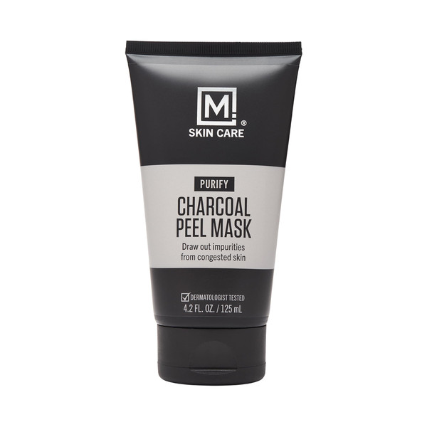 M. Skin Care Purifying Charcoal Peel-Off Facial Mask for Men, Deep Pore Cleansing Peel Away Face Mask for Congested Skin