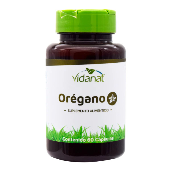 Vidanat Oregano Supplement 60 Capsules – Supports Digestive Health & Immune System (60 Servings)