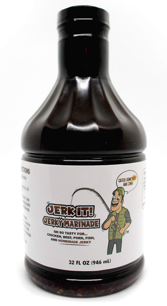 Jerk It! Jerky Marinade - Tasty All Purpose Marinade - Awesome for Cooking, Grilling and Making Homemade Jerky - Taste Guarantee! No MSG - No Cure Needed