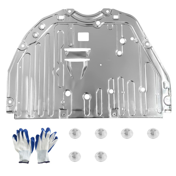 Engine Splash Shield Guard Compatible with Honda Accord 2023 2024, Engine Case Guard Under Car Shield Cover OEM 74114-T50-000 74114T50000 Engine Splash Guard