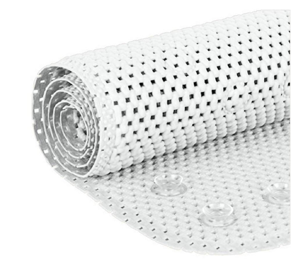 Bathtub Mat Non Slip, Bath Mat for Tub Non Slip, Tub Mat Extra Large 36 x 17 in, Bathtub Mat with Suction Cups & Drain Holes, Soft Foam, Machine Washable, White