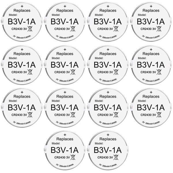 Abeden B3V 1A Lithium Replacement Battery Compatible with High Tech Pet Single Electronic Collar Battery for Model MS-4 and MS-5 14 Pack