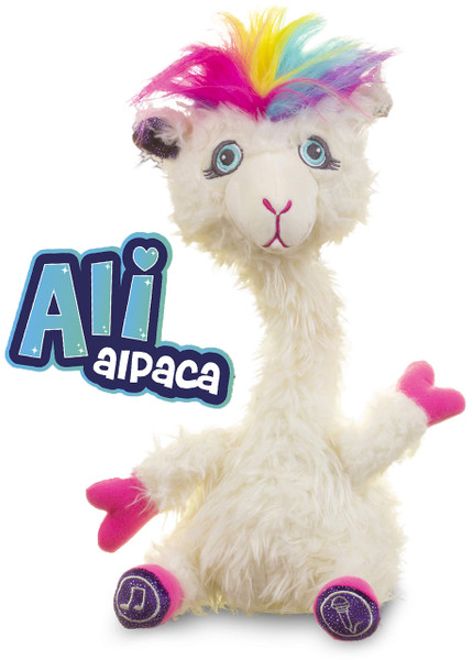 Sassimals Ali Alpaca | Hilarious Dancing Toy | Talks Back, Wiggles and Dances Like Crazy! | Play Your Words in a Funny Voice | 2 Modes | Age 0+
