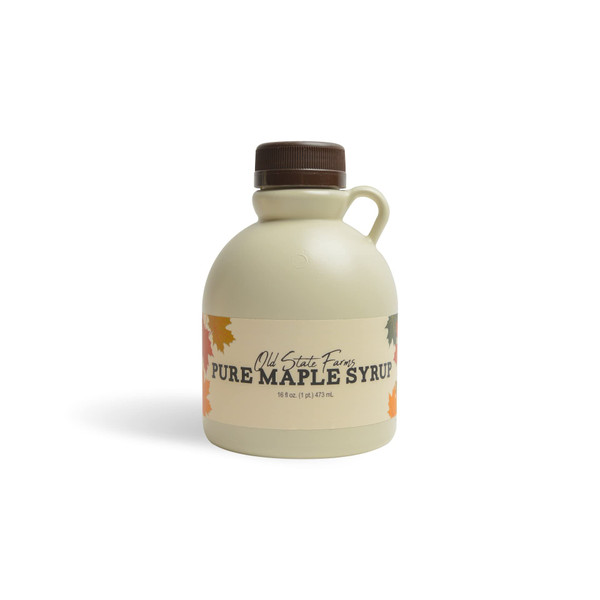Old State Farms 16oz Grade A Dark Robust Pure Maple Syrup