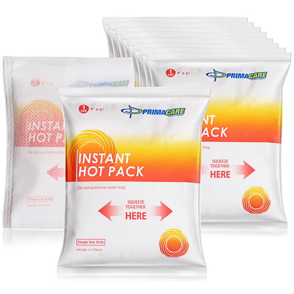 PrimaCare PHP-45 Instant Heat Pack for Emergency Heat Therapy, 4" x 5", Pack of 24 PrimaCare PHP-45 Instant Heat Pack for Emergency Heat Therapy, 4" x 5", Pack of 24