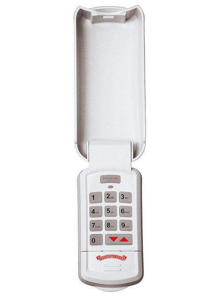 Overhead Door - Wireless Garage Door Opener Keypad - Weather-Resistant - OKP-BX - White,1 Pack