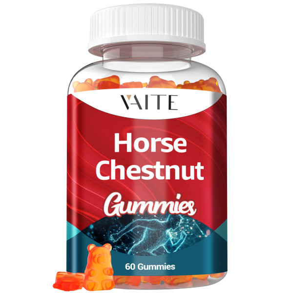 VAITE Horse Chestnut Extract Supplement, Vein Support Blood Circulation Supplements for Varicose Veins on Legs and Circulatory Supports, Horsechestnut Seed Butchers Broom Root, Non-GMO Gluten Free
