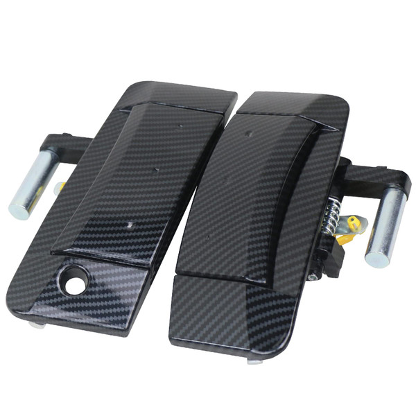 APPERFiT 350Z Exterior Door Handle Carbon Fiber Compatible with Nissan 350Z Left Driver Side & Right Passenger Side Door Panel 2003-2009 Replaces 80607-CD41E 80606-CD01E