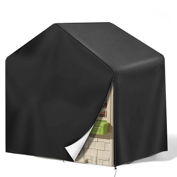Playhouse Cover, 420D Oxford Outdoor Playhouse Covers 51"L x 59"W x 58"H Waterproof UV-Proof and Dust-Proof, Cover for Outdoor Kids Playhouse Playhouse Cover, 420D Oxford Outdoor Playhouse Covers 51"L x 59"W x 58"H Waterproof UV-Proof and Dust-Proof, Cover for Outdoor Kids Playhouse