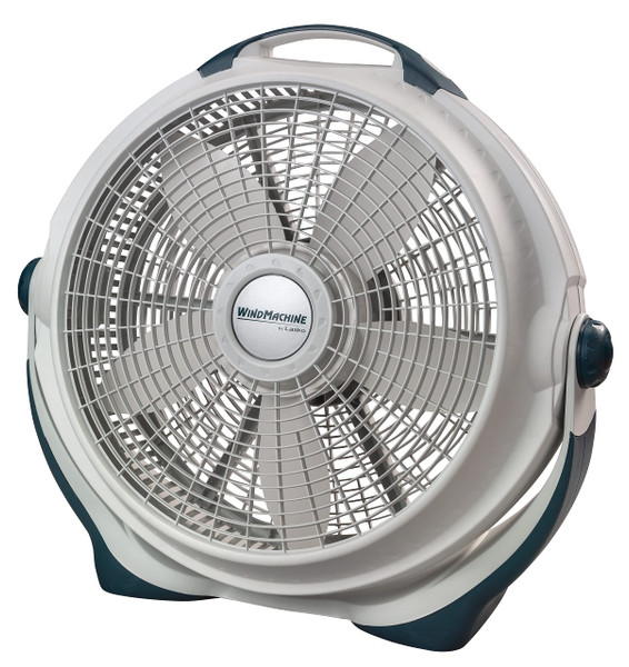 Lasko Wind Machine Fan, Air Circulator Fan with 3 Speeds, 20" Model 3300, Gray Lasko Wind Machine Fan, Air Circulator Fan with 3 Speeds, 20" Model 3300, Gray