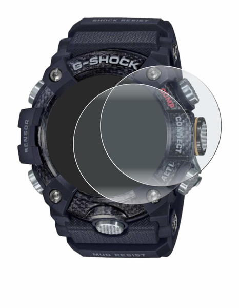 brotect 3D Curved Screen Protector Matte Compatible with Casio G-Shock Mudmaster GG-B100-1AER (2 Pack) - Full Screen Coverage