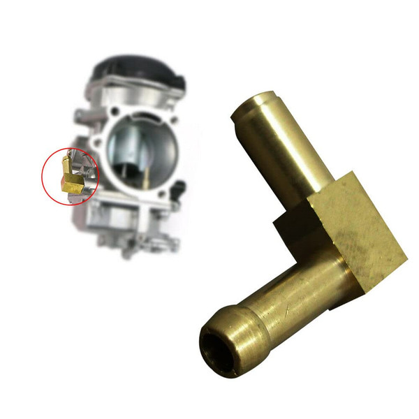 Fuel Inlet Elbow for Harley Davidson XL883 XLH1200 Keihin CV Carb & Butterfly for Kawasaki VN800 VN1500 Vulcan Carb 27371-76A