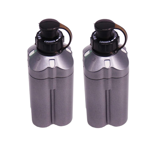 QCZRED 2 PCS 14.8V 2500mAh BM2300 BM2500 BM2900 Replace Battery Electric Fishing Wheel BM2000 BM2000II BM2300C BM2300N LB3100C Compatible with Daiwa Tanacom 750 4000
