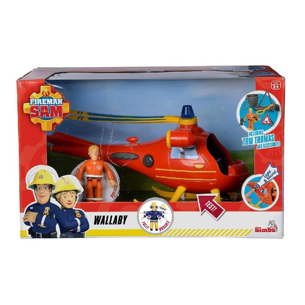 Simba Sam Helicopter Wallaby incl. Figure