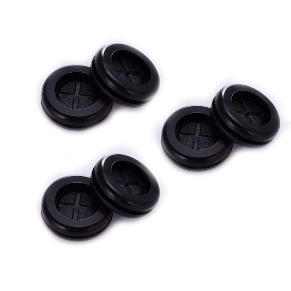 TMKEFFC Rubber Port For Smoking Gun Covers, Silicone Valve and Grommets For Smoker Infuser Smoke Infusing, Pack of 6