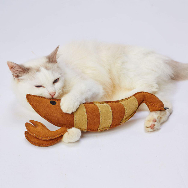 Petio Cat Toy, Kigurumi Tufture, Strongest Shrimp