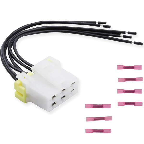 Manual Heater AC HVAC Control Replacement Wire Pigtail for Subaru Impreza 2012-2017 Subaru Crosstrek 2013-2017 Subaru Forester 2014-2017 WRX 2015-2017 Blower Motor Wire Pigtail 655-58785 16GA 16AWG Manual Heater AC HVAC Control Replacement Wire Pigtail for Subaru Impreza 2012-2017 Subaru Crosstrek 2013-2017 Subaru Forester 2014-2017 WRX 2015-2017 Blower Motor Wire Pigtail 655-58785 16GA 16AWG