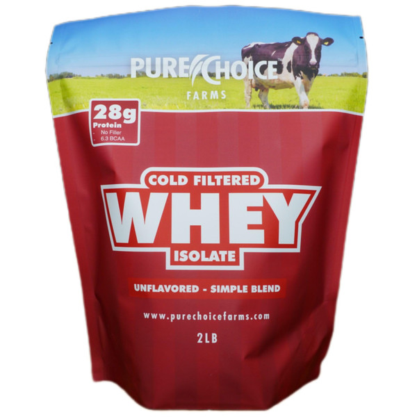 Pure Choice Unflavored Whey Protein Isolate Powder, 28g Protein & Sugar-Free, Undenatured Whey, 1 Ingredient, No Fillers or Artificial Sweeteners (Unflavored, 12 oz) Pure Choice Unflavored Whey Protein Isolate Powder, 28g Protein & Sugar-Free, Undenatured Whey, 1 Ingredient, No Fillers or Artificial Sweeteners (Unflavored, 12 oz)