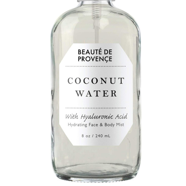 BEAUTE DE PROVENCE | Face & Body Mist Spray - Soothing Cucumber Water With Moisturizing Hyaluronic Acid | Instant Soothing, Cooling, Conditioning | 8 FL OZ