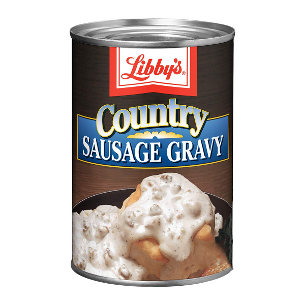 Libby's Country Sausage Gravy, Canned Gravy, 15 Ounce Can (Pack of 12)