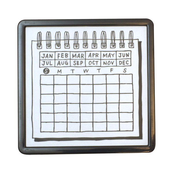 DESIGNPHIL 35399006 Midori Stamp Penetrating Stamp Calendar Pattern