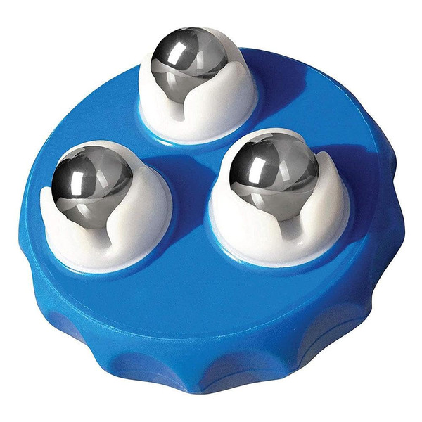 ProStretch Marble Roller, Hand-Held Portable Massage Tool with Magnetic Balls for Acupressure and Muscle Soreness Relief