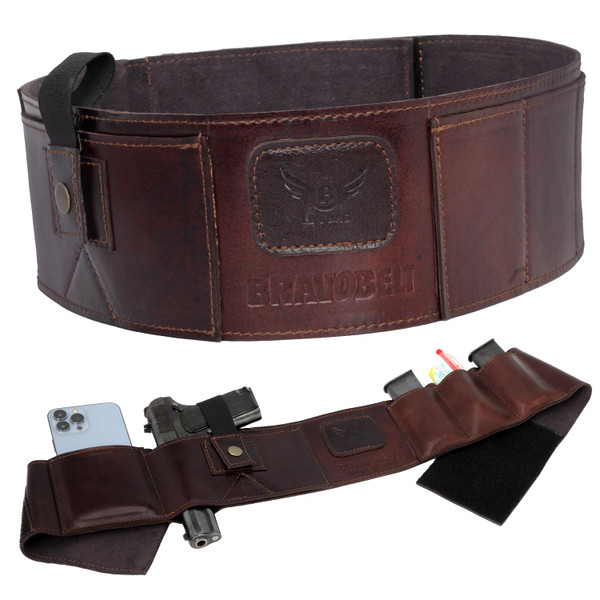 Belly Band Holster - Guardian Belt Holster - Cowhide Leather Comfortable Carry, (Medium 36" - 44" Waist Circumference) Belly Band Holster - Guardian Belt Holster - Cowhide Leather Comfortable Carry, (Medium 36" - 44" Waist Circumference)