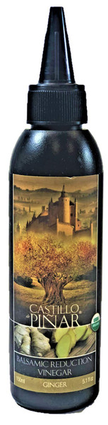 Castillo de Piñar 150ml Ginger Balsamic Reduced Vinegar Certified USDA Organic Non GMO