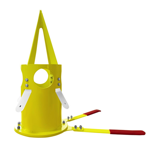 NULTRUMA Big Bag Dispenser Bulk Bag Unloader, Dischargers for Farms Construction Industry(Yellow)