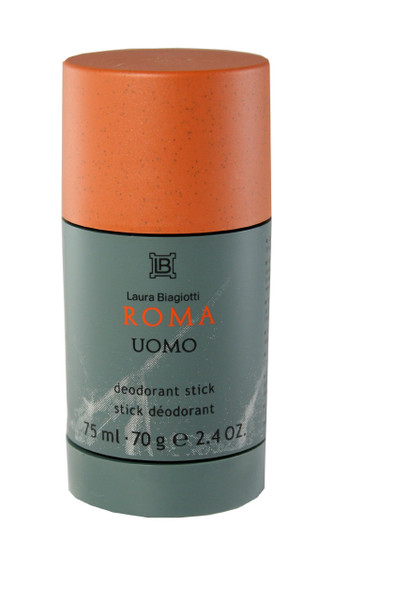 Laura Biagiotti Roma Uomo Deodorant Stick for Men, 2.4 oz