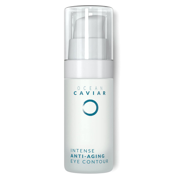 Noche Y Dia Caviar Eye Contour for Mature Skin - Made in Spain - Anti Aging Cream with Hyaluronic Acid - Targets Wrinkles, Bags, Puffiness, Circles - 30mL (1.02 fl oz)