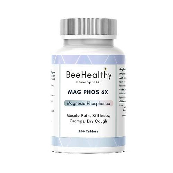 MAG PHOS 6X (Magnesia PHOSPHORICA) - Homeopathic Tissue Salt. 900 Tablets